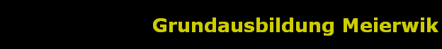 Grundausbildung Meierwik